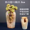 Vasos de Cerâmica de Mestre Oleiro Antigo com Abertura Larga, Vasos de Flores Multiuso, Vasos Extra-Grandes Estilo Penhasco, Vasos Extra-Grandes com Abertura Larga e Áspera