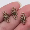 16x 8mm 0.55g multicolor retro DIY aleación accesorios conector pieza de flor conector