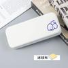 Estojo de óculos simples para mulheres Advanced Sense Myopic Eyes Bolsa para óculos Anti-pressão Conveniente Fecho automático Estojo de óculos da moda