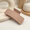 Pinzas para el pelo mate estilo coreano de Amazon para mujer, pasadores cuadrados planos, pinzas de tiburón al por mayor