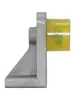 Bloque Límite para Máquina de Grabado, Poste Límite, Parachoques de Aluminio Fundido Resistente a Impactos, Máquina de Corte de Goma, Accesorios para Máquinas de Grabado en Madera y Piedra
