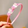 Diadema Infantil para Niñas, Accesorio para el Cabello de Dibujos Animados Kuromi, Diadema Alta Antideslizante con Dientes