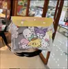 Bolsa de Cintura Impermeable de Dibujos Animados Songkran Venta al por Mayor Bolsa Impermeable para Teléfono Móvil Plegable Triple Bolsa de Almacenamiento Grande de PVC Transparente para Natación