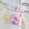Elásticos de Cabelo Infantis Florzinhas Coloridas, Alta Elasticidade, Duráveis, Não Danificam o Cabelo, Presilhas Fofas para Bebês, Acessórios de Cabelo Atacado