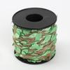 Cuerda de hojas verdes artificiales hojas ratán hecho a mano diy material tejido jarrón envuelto Artesanías decorativas cuerda de cáñamo de colores
