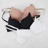 Uma geração de anel de aço macio sem fecho frontal de contenção lingerie atacado ultra-fino para seios pequenos com bojo reunido sem costura sutiã sexy venda direta