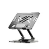Suporte de Mesa para Laptop e Tablet, Giratório e Dobrável, Suporte Elevado de Liga de Alumínio para Resfriamento, Suporte Giratório para Elevação de Monitor