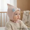Nuevo Sombrero de Bebé Bordado Lindo 2026, Nuevo Estilo de Sombrero Individual para Primavera y Otoño, Sombrero Protector de Orejas para Niños y Niñas