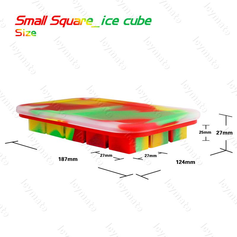 Small Square_ice cube_Size