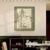 Pintura Decorativa para Caja de Medidor Eléctrico Estilo Vintage, Versión Vertical, Colgante de Pared Artístico para Ocultar Caja de Interruptores, Mural para Caja de Baja Tensión de Restaurante