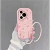 Cordón Floral Colorido Adecuado para Funda Protectora de Teléfono Móvil Vivos30X200 Redmi K70 Xiaomi 14/15 Anti-Caída Suave