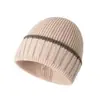Gorros de Punto para Otoño e Invierno para Hombres y Mujeres, Gorros de Lana Cálidos tipo Pullover para Ciclismo y Esquí al Aire Libre en Invierno, Gorros Gruesos para Cubrir la Cabeza