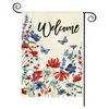 Bandera de Jardín del Día de la Independencia Americana 2026 USA 250º Aniversario Conmemorativa Decorativa para Patio con Diseños Personalizables