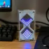 Kit de Reloj de Arena Electrónico Sensor de Gravedad DIY Temporizador de Tecnología Negra Tablero de Soldadura Piezas de Ensamblaje Matriz de Puntos LED