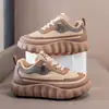 Zapatillas modernas y versátiles para niños, nueva colección primavera/otoño 2026, zapatos casuales para niñas de suela gruesa, ligeros, de suela suave y transpirables