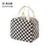 Bolsa Térmica de Pana Colorida Grande Bolsa para el Almuerzo Bolsa de Almuerzo Portátil Bolsa Impermeable para Hielo Frío Bolsa de Picnic Bolsa para Fiambrera