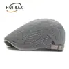 Gorra clásica de espiga para hombre, gorra de béisbol cálida con forro de forro polar para otoño e invierno, boina retro británica para mujer