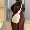 Color Sólido Simple Bolsa Infantil para Jardín de Niños Moderna Mini Bolsa de Pecho Nuevo Estilo Bolsa Ligera de Hombro Cruzada para Niña