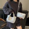 Bolso de mano tipo cesta de verduras estilo coreano, nuevo estilo, casual, tipo cubo, de alta gama, nicho, estilo coreano, versátil, moda, bolso de hombro
