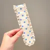 Faixa de Cabelo Infantil Doce Floral com Velcro para Franja de Menina, Pacote de Cabelo, Artefato para Finalizar Cabelos Curtos de Bebê