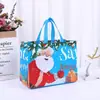 Sacolas de Presente de Natal em Estoque, Sacolas Não Tecidas de Desenho Animado, Sacolas de Compras Personalizadas, Sacolas de Ombro Não Tecidas Impressas em Cores para Halloween