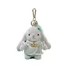 Colgante de Llavero de Peluche Original Wendy Rabbit Estilo Chino Nuevo 4 pulgadas Colgante de Bolsa de Conejito Pequeño Cosplay Estilo Antiguo