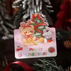 Amazon Novo Cartão de Saudação de Natal Cabeçalho do Cartão Pintura a Óleo Ins Criativo DIY Presente Festival Bênção Cartão com Mensagem Manuscrita