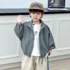 Chaqueta para niño, nuevo modelo otoño 2026, ropa de primavera y otoño para niños, top estilo coreano, chaqueta elegante para niños pequeños