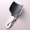 Lixa de pé em aço inoxidável em forma de U, esmerilhador de pé para uso doméstico para remover pele morta e calos nos calcanhares, lixa de pé para cuidados com os pés