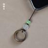 Jade Branco Natural Raiz de Bodhi Leão Xingshi Seis Palavras Provérbio Placa Pulseira de Jogo Decoração Pulseira de Contas de Buda Macias Enrolada no Dedo para Homens e Mulheres