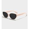 Gafas de Sol Y2K Estilo Dopamina Ojo de Gato Rosa para Mujer Gafas de Sol Anti-UV de Alto Nivel Cara Cuadrada Playa