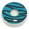 Luz LED de Flash de Donut Delicioso de Dibujos Animados Transfronteriza Zapatos con Agujeros Zapatos Hebilla de Zapato de Flor Accesorios Dibujos Animados DIY Decoración para Zapatos de Jardín