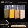 Factory spot 5kg saco de tijolo de arroz saco de vácuo de alimentos saco de arroz saco plástico design impressão saco de embalagem plástica