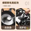 Cepillo para Ollas de Acero Inoxidable con Mango Largo, Cepillo de Limpieza para Uso Doméstico, Bola Grande de Lana de Acero con Mango, Cepillo Descontaminante para Ollas