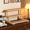 Porta-copos de mesa, organizador de copos de várias camadas, rack de armazenamento e exposição para xícaras de chá e café em aparador e bancada