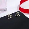 Diseño Exquisito y Compacto, Pendientes de Botón de Diamante Geométrico, Personalidad Dulce, Pendientes de Flor Sencillos Enroscados, Estilo de Moda y Popular