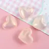 Charms de Resina Fofos e Doces de Coração de Pêssego para Crocs DIY com Design Irregular de Ondas d'Água Acessórios de Decoração para Sapatos