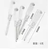 Mango para tapa de olla universal tornillo de acero inoxidable 5/12 -- 20 junta de silicona cruzada accesorios de destornillador de cristal venta al por mayor