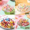 Caramelos de Grulla de Papel Sabor Fruta, Bocadillos de Alta Calidad para Entretener Invitados, Caramelos al por Mayor, Caramelos Duros Ácidos y Dulces a Granel para la Oficina