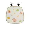 Cojín de Asiento de Coche de Panal de Abeja de Verano, Funda de Asiento de Coche de Capibara Linda, Universal para Todas las Estaciones, Cojín de Asiento de Coche de Seda de Hielo de Dibujos Animados