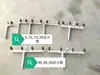 Accesorios para cubeta de marcado termofusible máquina marcadora de cubeta termofusible esparcidor cubeta de pintura para marcado cuchilla de suelo Chuangke Luxinda