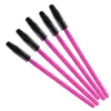 50 Piezas/Paquete Cepillo de Pestañas de Silicona Cepillo para Pestañas de Ojos Rodillo Palito para Pestañas Torre Portátil Color Cabezal de Cepillo de Silicona