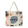 Bolsa de Lona Simple Original para Mujer Nueva Bolsa de Hombro de Gran Capacidad Venta al por Mayor de Fábrica Mochila Escolar para Estudiantes Bolsa Artística para Viajeros
