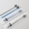 Escova de Dentes Descartável Cerdas Macias Carvão de Bambu para Adultos, Hospitalidade Doméstica, Hotel, B&B, Clube de Viagem, Homens e Mulheres