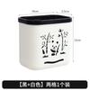 Soporte para Palillos de Panda Hogar Drenaje Jaula para Palillos Cocina Caja de Almacenamiento para Palillos Estante de Almacenamiento para Cubiertos Cuchara A prueba de Moho Hueco