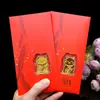 Novo estilo Zhou Jia Gato da Sorte envelope vermelho 999 superfície fosca brilhante adesivos de celular Gato da Sorte presente da sorte atacado