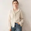 Suéter de Cachemira para Mujer Cardigan de Punto con Capucha Otoño e Invierno Nuevo Cable Grueso Estilo Perezoso Casual Chaqueta de Manga Larga Moderna