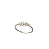 Anillo Nuevo de Pedrería Lleno de Estrellas para Mujer Diseño de Nicho ins Simple Versátil Moda Lujo Ligero Sensación de Alta Gama Anillo para el Dedo