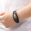 Pulseira Magnética de Aço Inoxidável com Fivela Original Cross-Border Novo Olho do Diabo para Homens Pulseira Versátil Pura Feita à Mão