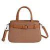 2026 Nova Bolsa Transversal Versátil para o Dia a Dia Design de Nicho Bolsa de Ombro Único Leve Simples Moderna Bolsa Quadrada para o Trabalho